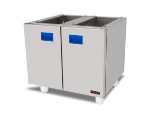 Arbeitstisch mit Schrank