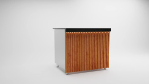 Kassentisch Ohne Glas / 90 cm / Neutralelement