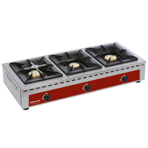 Tisch Herd - 3 Brenner (7+5+7 kW)