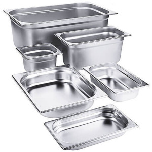 Edelstahl Gastronormbehälter GN 1/1 - 40mm