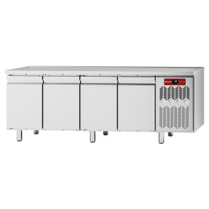 Kühltisch, belüftet, 4 Türen GN 1/1