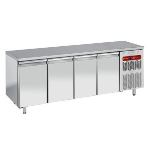 Gefriertisch, belüftet, 4 Türen GN 1/1