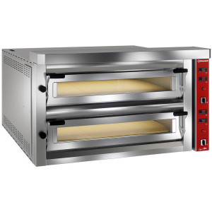 Elektro Pizzaofen "extra large", 2x 9 Pizzen