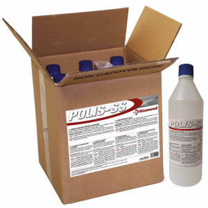 Poliermittel für Edelstahl 4 FL. x 1 KG