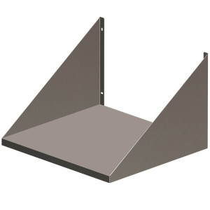 Wandhalterung Edelstahl, Mikrowelle Diverso
