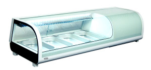 Sushi Vitrine / 42 Liter / 4  x  1/3 GN