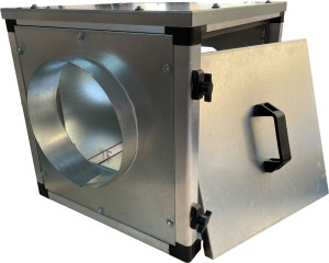 Ventilator in Dose Doppelwandig 10/10/1400