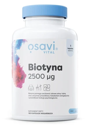 Osavi - Biotyna, 2500µg, 180 vkaps