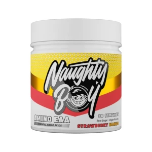 Naughty Boy - Aminokwasy EAA, Truskawka Mango, Proszek, 345g