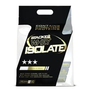 Stacker2 Europe - Izolat Białka, Cookies & Cream, Proszek, 1500g