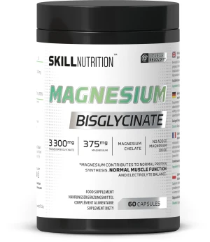 Skill Nutrition - Bisglicynian Magnezu, 60 kapsułek