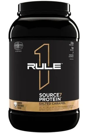 Rule One - Odżywka Białkowa Source7 Protein, Salted Caramel Gelato, Proszek 897g