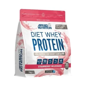 Applied Nutrition - Odżywka Białkowa, Diet Whey, Strawberry Milkshake, Proszek, 1000g