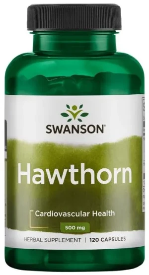 Swanson - Ekstrakt z Jagody Głogowej, 250mg, 120 kapsułek