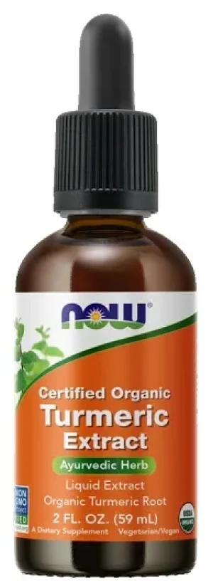 NOW Foods - Kurkuma Extract Liquid, Płyn, 59 ml