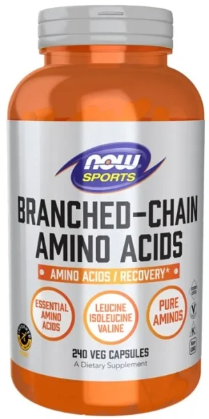 NOW Foods - Aminokwasy BCAA, 240 kapsułek