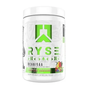 RYSE - Aminokwasy, BCAA + EAA, Tropical Snocone, Proszek 378g