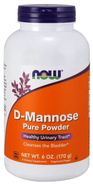NOW Foods - D-Mannoza, Proszek, 170g