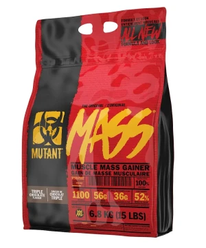 Mutant - Mass, Gainer, Triple Chocolate, Proszek, 6800g