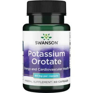 Swanson - Orotan Potasu, 60 kapsułek