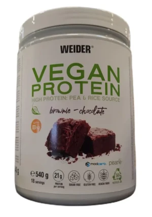 Weider - Odżywka Białkowa, Czekoladowe Brownie, Proszek 540g