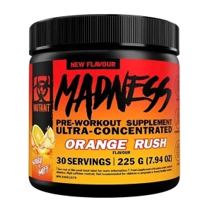 Mutant - Przedtreningówka Madness, Orange Rush, 225g