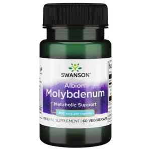 Swanson - Chelat Molibdenu, 400µg, 60 vkaps