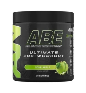 Applied Nutrition - Przedtreningówka, ABE - All Black Everything, Kwaśne Jabłko, Proszek 375g