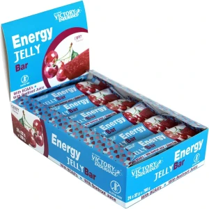 Weider - Victory Endurance Energy Jelly Bar Cherry, Baton Energetyczny, 24 x 32 g