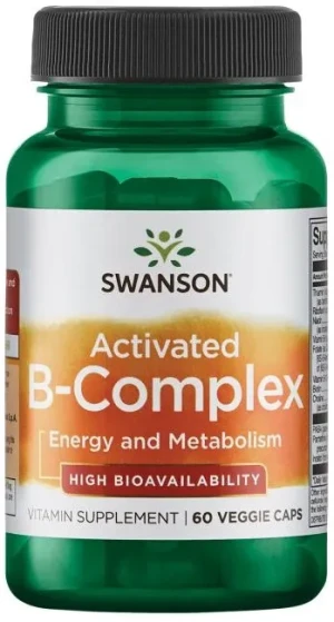 Swanson - Kompleks Witamin B, 60 vkaps