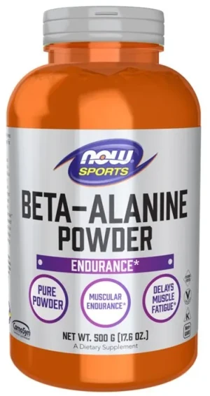 NOW Foods - Beta-Alanina, 2000 mg, 500g