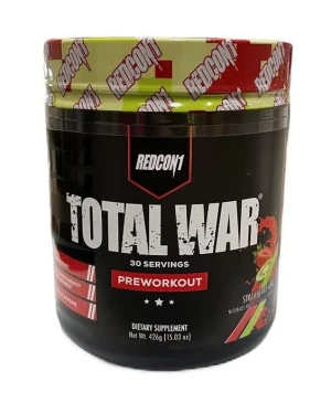 Redcon1 - Odżywka Przedtreningowa, Total War, Strawberry Kiwi, Proszek, 426g