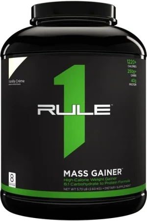 Rule One - Mass Gainer, Vanilla Creme, Proszek, 2600g