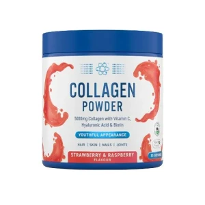 Applied Nutrition - Kolagen, Collagen Powder, Truskawka i Malina, Proszek 165g