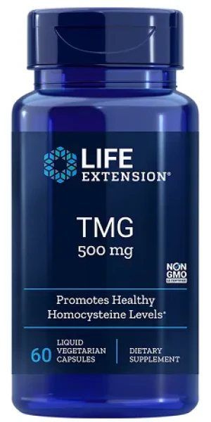 Life Extension - TMG, 500mg, 60 vkaps