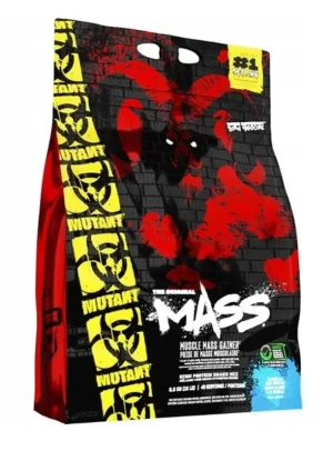 Mutant - Mass, Gainer, Vanilla Ice Cream, Proszek, 6800g