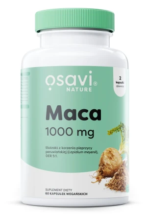 Osavi - Maca, pieprzyca,  1000mg, 60 vkaps