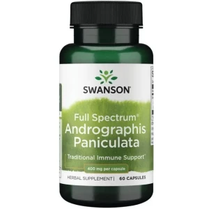 Swanson - Andrographis Paniculata, 400mg, 60 kapsułek
