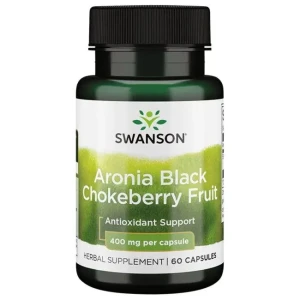 Swanson - Aronia (Chokeberry), 400mg, 60 kapsułek