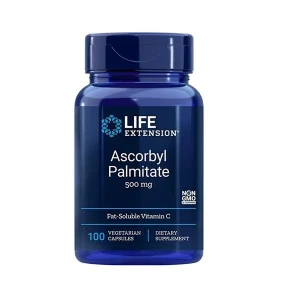 Life Extension - Palmitynian Askorbylu, 500 mg, 100 kapsułek roślinnych