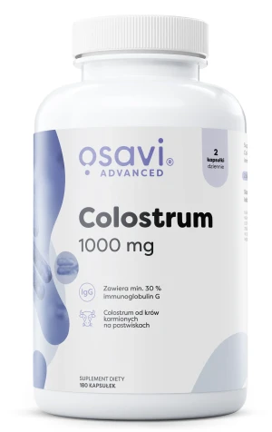 Osavi - Colostrum, 1000mg, 180 kapsułek