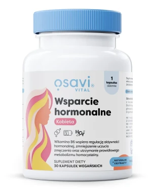 Osavi - Wsparcie Hormonalne Kobieta, 30 vkaps