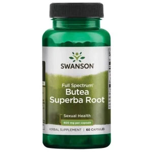 Swanson - Korzeń Butea Superba Root, 400mg, 60 kapsułek