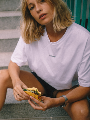 T-shirt oversize / skandal - XS