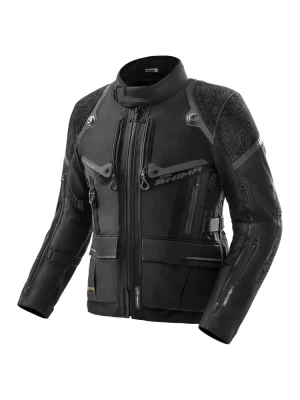 Kurtka motocyklowa tekstylna Shima Tracker czarna + Gratisy