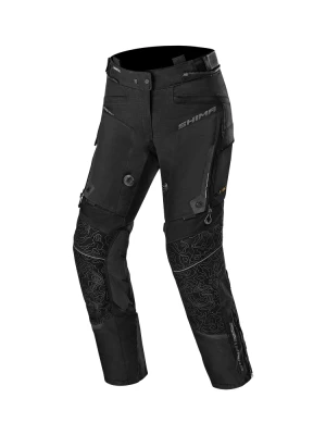 Spodnie motocyklowe damskie tekstylne Shima Tracker czarne + Gratisy