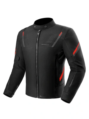 Kurtka motocyklowa tekstylna Shima Rush 3.0 czarno-czerwona + Gratisy