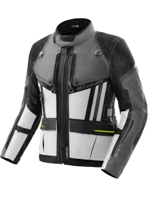 Kurtka motocyklowa tekstylna Shima Tracker szara + Gratisy