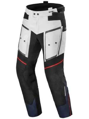 Spodnie motocyklowe tekstylne Shima Hero 3.0 szaro-niebieskie + Gratisy