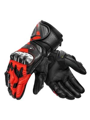 Rękawice motocyklowe Shima RS-3 czerwone fluo + Gratisy